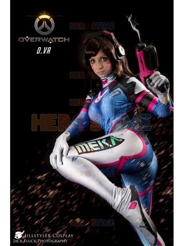 D.Va Costume Video Game Overwatch Cosplay Costume