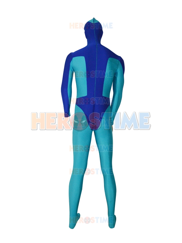 Blue Custom Superhero Costume