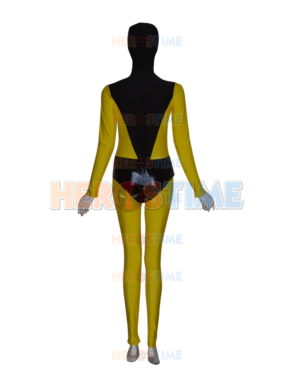 Yellow & Black Custom Superhero Costume