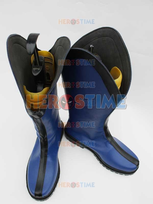 X-men Wolverine Sideshow Blue Version Cosplay Boots