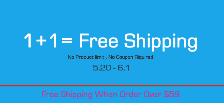 Free Shipping When Order Over $59