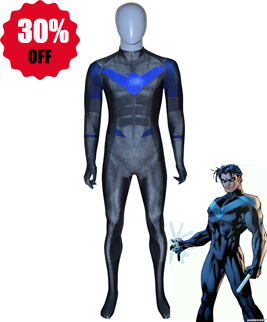 Nightwing DC Comics 3D Printing Superhero Costume