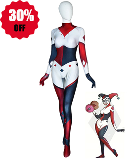 Harley Quinn Costume Supervillain Cosplay Costume