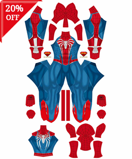 Female Spider Punk Cosplay Costume