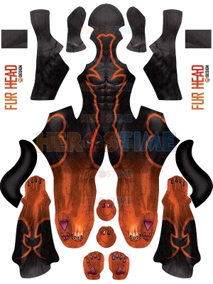 FurHead Petsuit Printing Petsuit Fursuit No Mask FurHead Petsuit Printing Petsuit Fursuit No Mask