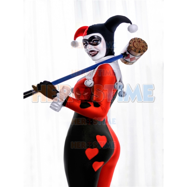 Harley Quinn Costume Heart Version Harley Quinn Cosplay Suit