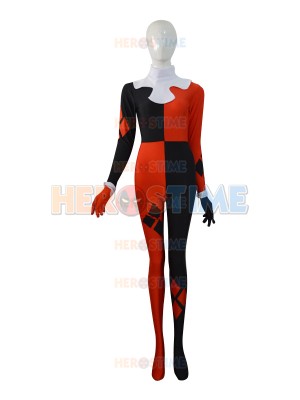 DC Comics Super Villain Harley Quinn Female Superhero Costume