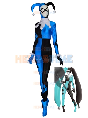 Harley Quinn Suit Supervillain Halloween Costume