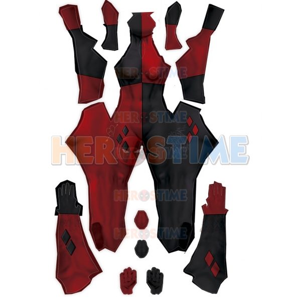 harley quinn wrestling singlet
