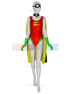 DC Comics Robin Carrie Kelley Spandex Superhero Costume