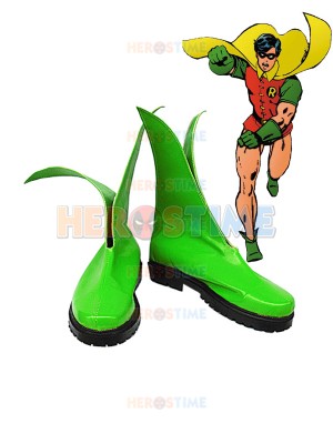 DC Comics Robin Jason Todd Version Cosplay Boots 
