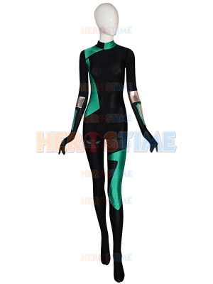 2019 Newest Shego Suit Kim Possible Spandex Cosplay Costume