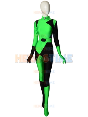 Newest Shego Of Kim Possible Super Villain Cosplay Costume