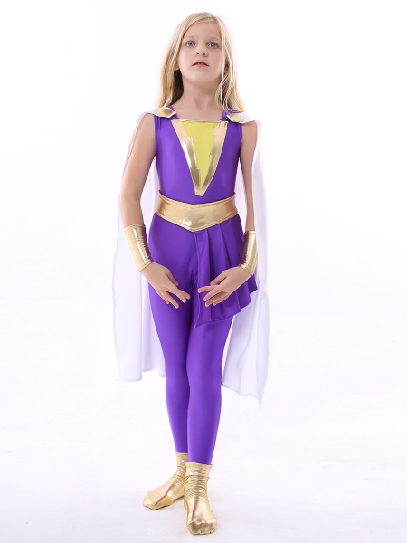 Shazam Family Kids Costume Darla Dudley Kid Halloween Costume