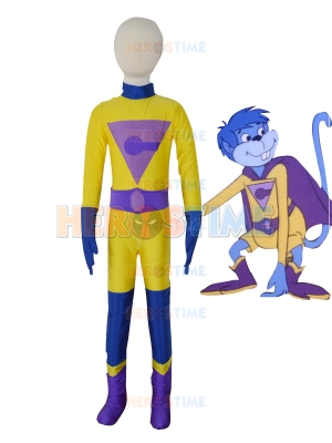 Kids Gleek Super Friends Wonder Twins Superhero Costume