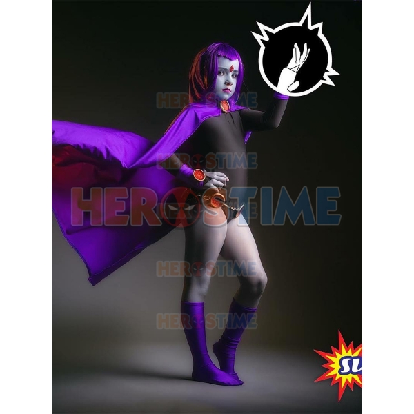 Raven Comics Superhero Cosplay Costume Teen 