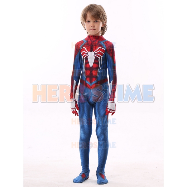 PS4 Spiderman Costume Insomniac Games Version Spider-Man Cosplay Suit