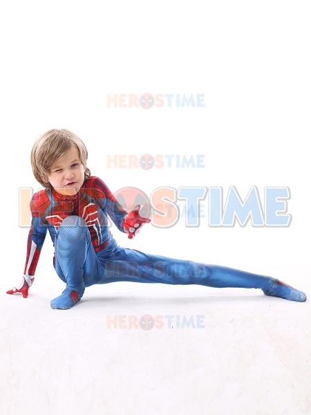 Insomniac PS4 Kids Spiderman Costume Kid Halloween Costume