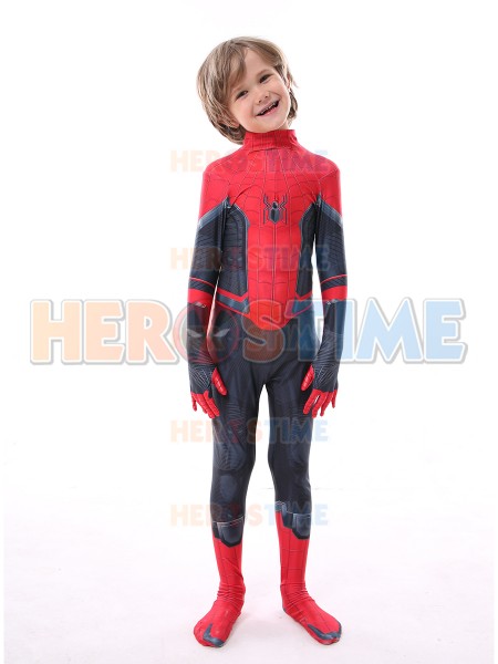 Kid Spiderman Costume Far From Home Spiderman Kid Halloween Costume