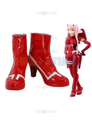 Zero Two Cosplay Shoes DARLING in the FRANXX Cosplay Boots