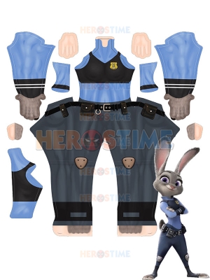Zootopia Rabbit Judy Hopps Cosplay Costume