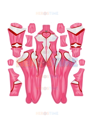 Mighty Lady Pink Custom Cosplay Costume