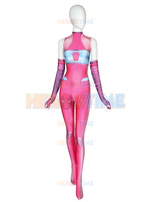 Aelita Schaeffer Suit Code Lyoko Maya Cosplay Printing Costume