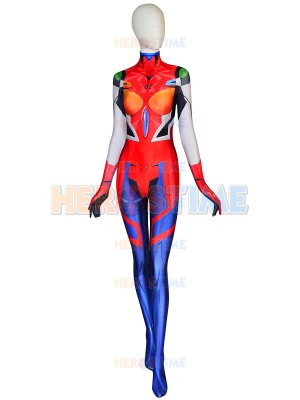 Asuka Suit Neon Genesis Evangelion Printing Cosplay Costume