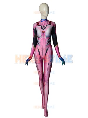 Mari Evangelion Costume Mari Makinami Illustrious Spandex Plugsuit