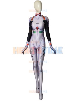 Rei Ayanami Evangelion Dyesub Printing Cosplay Plugsuit