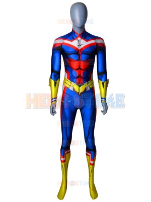 All Might Uniform My Hero Academia Toshinori Yagi Cosplay Costume