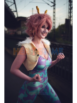 Ashido Mina Suit My Hero Academia Pinky Cosplay Costume