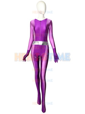 Totally Spies Mandy Purple Spandex Superhero Costume