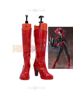 Batwoman Shoes Kate Kane Halloween Cosplay Boots