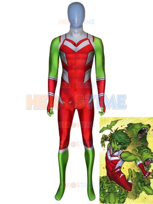 Beast Boy Teen Titans DC Comics Printing Cosplay Costume