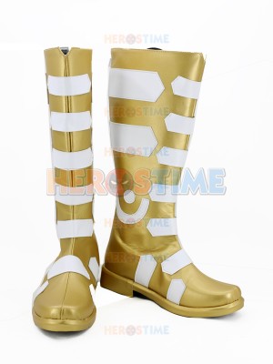 Captain-Marvel Shazam DC Comics Superhero Cosplay Boots