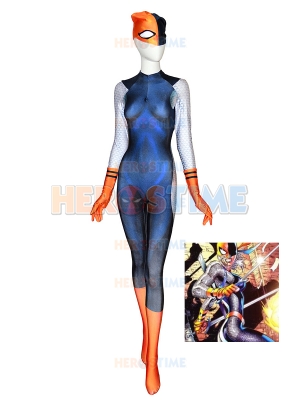 Rose Wilson Daugther of Deathstroke Cosplay Costume