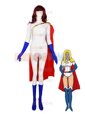 DC Comics Power Girl Spandex Superhero Costume