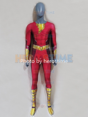  Newest Shazam Costume Movie Shazam 2 Cosplay Costume