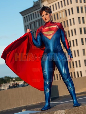 Newest Supergirl Suit The Flash Movie Supergirl Cosplay Costume