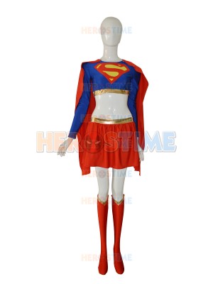 New Supergirl DC Comics Female Superhero Costume