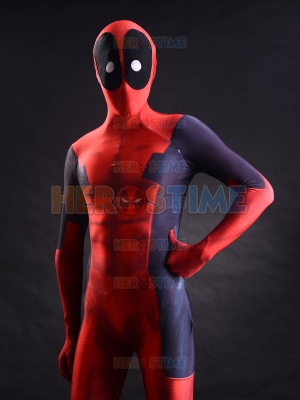 3D printing deadpool costume muscles shade morph fullbody suit