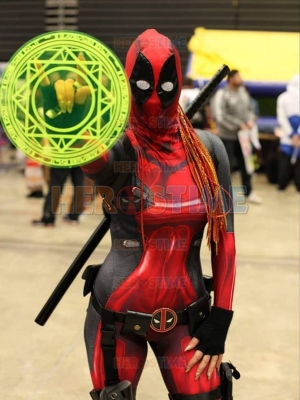 Lady Deadpool 3D Printed Cosplay Suit