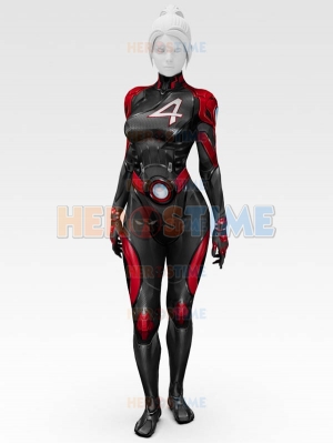 Invisible Woman Blood Shield Rivals Cosplay Costume