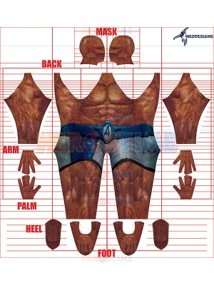 The Thing Fantastic Four Rivals Cosplay Costume