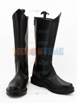 Fantastic Four Human Torch Black Superhero Boots