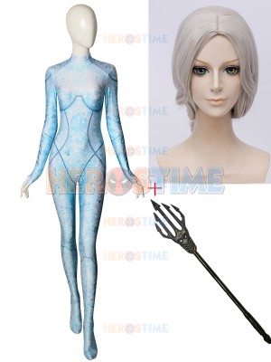 Aquaman Movie Version Atlanna Cosplay Full Set
