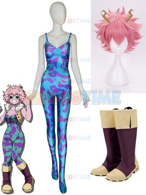 My Hero Academia Ashido Mina Cosplay Full Set