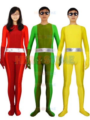 Totally Spies Spandex Superhero Cosplay Full Set