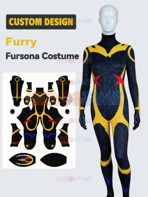 Custom Design Furry Fursona Costume